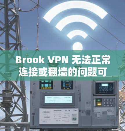 Brook VPN 无法正常连接或翻墙的问题可能由多种原因引起，以下是逐步排查和解决的方案