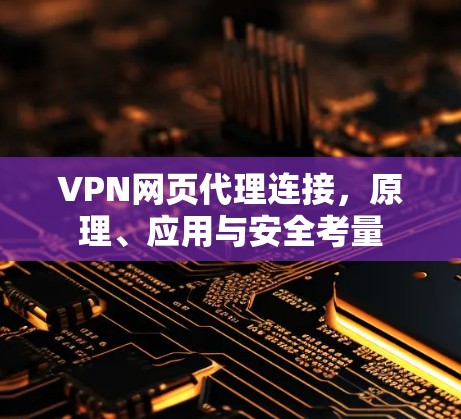 VPN网页代理连接，原理、应用与安全考量