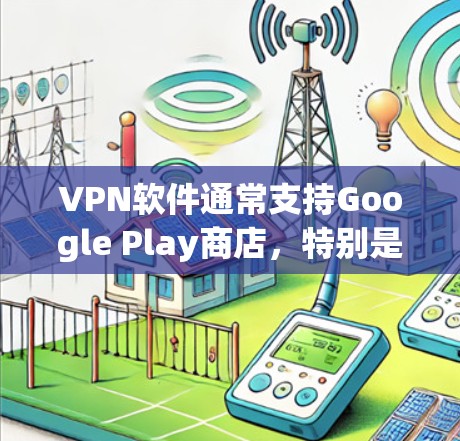 VPN软件通常支持Google Play商店，特别是那些设计针对安卓设备的VPN应用。以下是一些在Google Play商店中支持搜索和安全访问的 VPN 应用