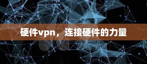 硬件vpn,连接硬件的力量 硬件vpn,连接硬件的力量