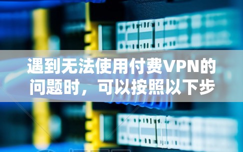 遇到无法使用付费VPN的问题时，可以按照以下步骤进行处理