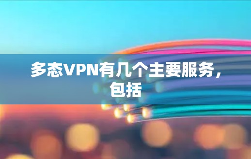 多态VPN有几个主要服务，包括