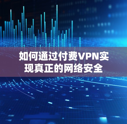 如何通过付费VPN实现真正的网络安全