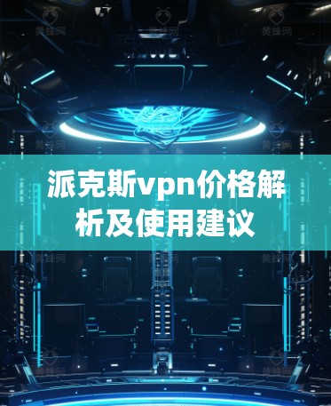 派克斯vpn价格解析及使用建议