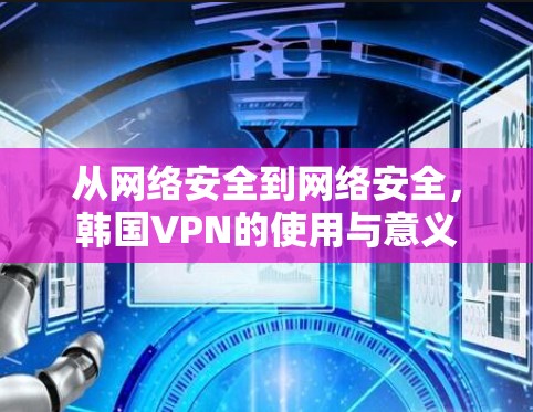 从网络安全到网络安全,韩国VPN的使用与意义