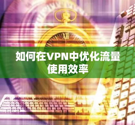 如何在VPN中优化流量使用效率