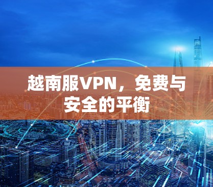 越南服VPN，免费与安全的平衡