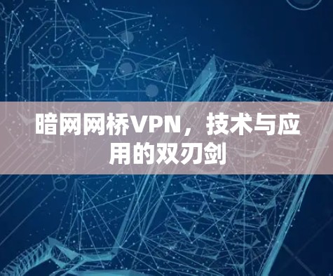 暗网网桥VPN，技术与应用的双刃剑