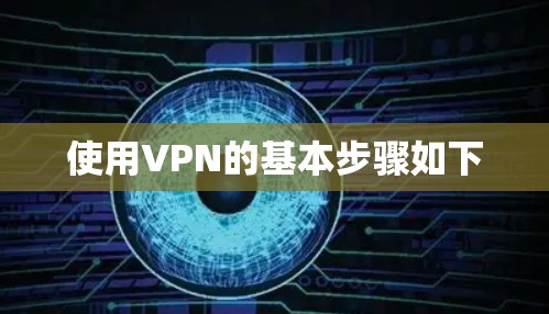 使用VPN的基本步骤如下