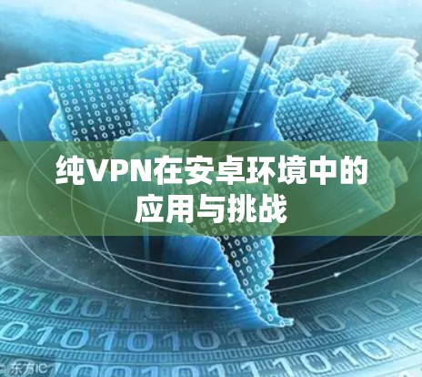 纯VPN在安卓环境中的应用与挑战