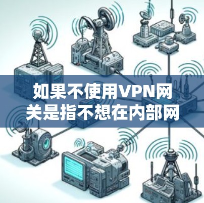 如果不使用VPN网关是指不想在内部网络中使用VPN来加密数据，那么可以考虑以下方法来实现VPN配置，而无需外部VPN设备