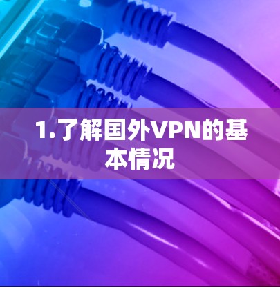 1.了解国外VPN的基本情况