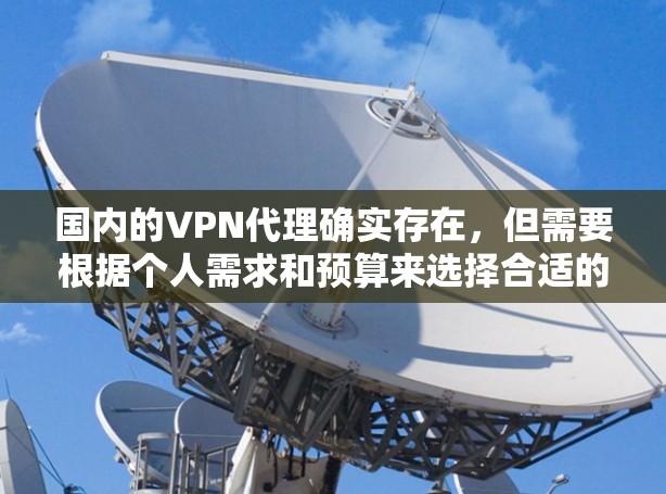 国内的VPN代理确实存在，但需要根据个人需求和预算来选择合适的方案。以下是一些关键点