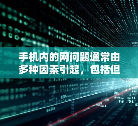 手机内的网问题通常由多种因素引起，包括但不限于以下几点