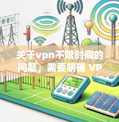 关于vpn不限时间的问题，需要明确 VPN（虚拟网络）服务的使用时间限制。VPN服务通常会有流量或使用时间的限制，具体取决于服务提供商的政策