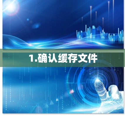 1.确认缓存文件