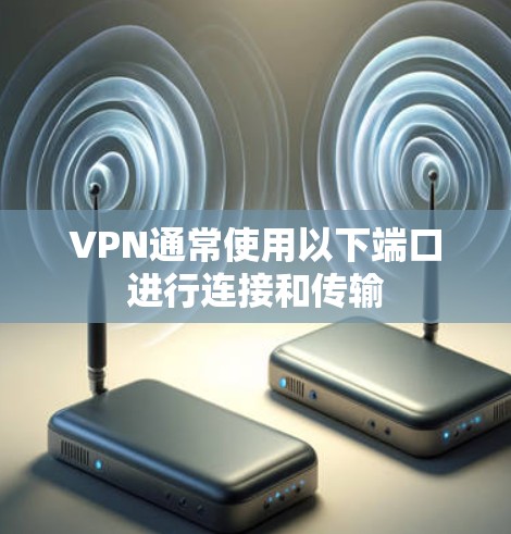 VPN通常使用以下端口进行连接和传输