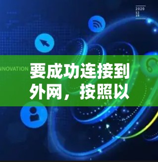 要成功连接到外网，按照以下步骤操作