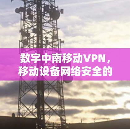 数字中南移动VPN,移动设备网络安全的高效解决方案 数字中南移动VPN,移动设备网络安全的高效解决方案