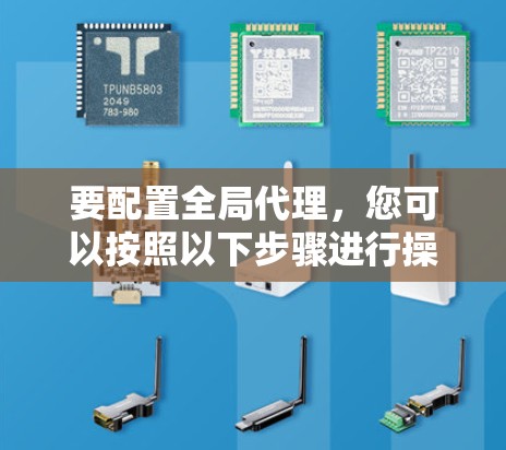 要配置全局代理，您可以按照以下步骤进行操作