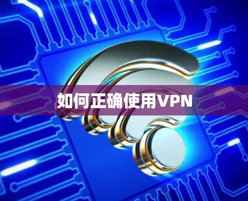 如何正确使用VPN
