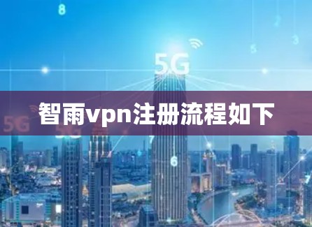 智雨vpn注册流程如下