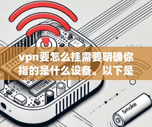 vpn要怎么挂需要明确你指的是什么设备。以下是几种可能的情况和解决方法