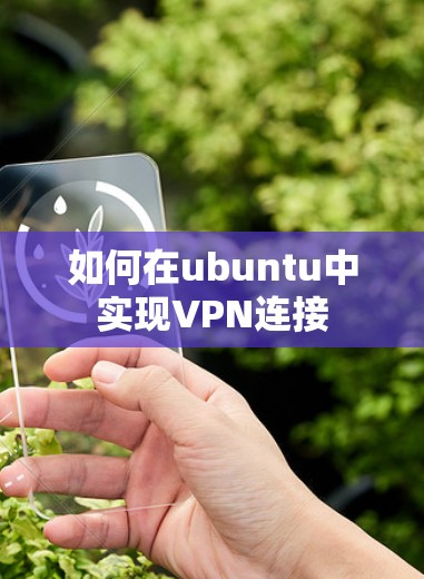 如何在ubuntu中实现VPN连接