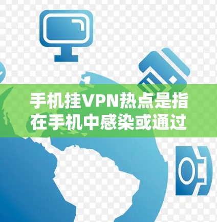 手机挂VPN热点是指在手机中感染或通过恶意软件感染导致显示在网络设备的情况。以下是这些热点的详细分析