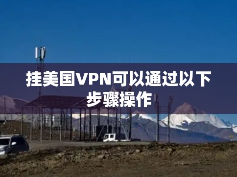 挂美国VPN可以通过以下步骤操作