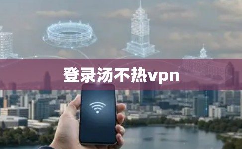 登录汤不热vpn
