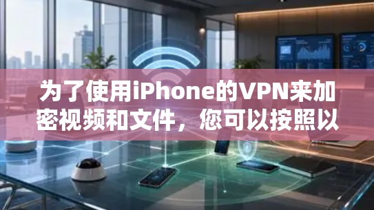 为了使用iPhone的VPN来加密视频和文件，您可以按照以下步骤操作