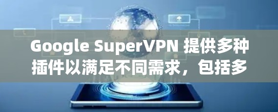 Google SuperVPN 提供多种插件以满足不同需求，包括多点对点和端对端服务。以下是几种常见插件的介绍