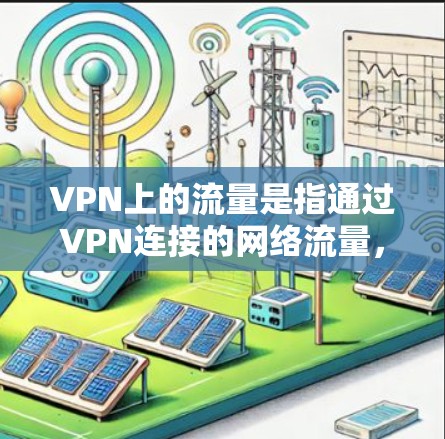 VPN上的流量是指通过VPN连接的网络流量，通常由网络服务提供商计算并提供给用户。流量的计算方式取决于具体的VPN服务和数据包的大小。以下是一些常见的流量计算方式和理解