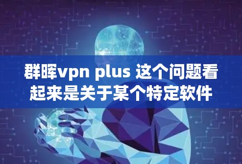 群晖vpn plus 这个问题看起来是关于某个特定软件或工具的，但信息有限。如果你能提供更多的上下文或详细描述，我可以更好地帮助你解答相关问题。以下是一些可能的解释方向