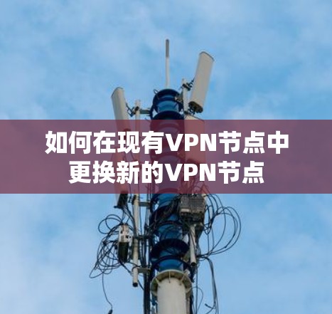 如何在现有VPN节点中更换新的VPN节点