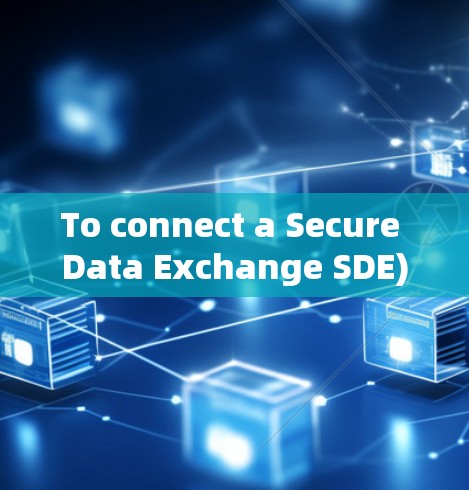 To connect a Secure Data Exchange SDE)to a VPN,follow these steps: To connect a Secure Data Exchange SDE)to a VPN,follow these steps: