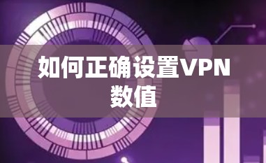 如何正确设置VPN数值