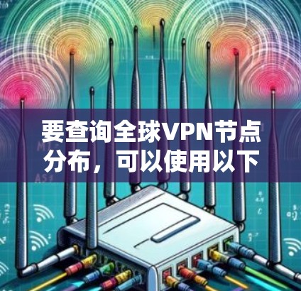 要查询全球VPN节点分布，可以使用以下工具，并确保操作准确以避免隐私泄露和安全风险