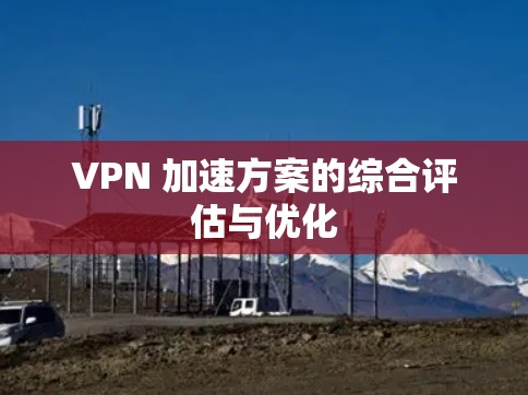 VPN 加速方案的综合评估与优化