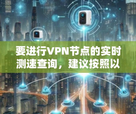 要进行VPN节点的实时测速查询，建议按照以下步骤操作