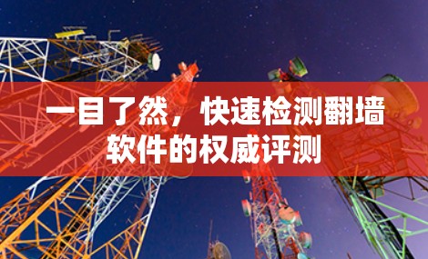 一目了然,快速检测<strong>翻墙软件</strong>的权威评测