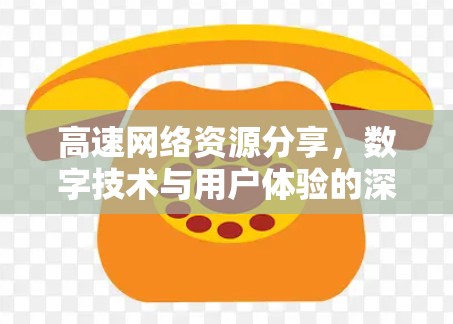 高速网络资源分享,数字技术与用户体验的深度融合