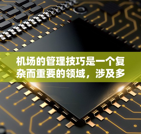 机场的管理技巧是一个复杂而重要的领域,涉及多个环节的优化和协调。以下是一个详细且结构化的总结,涵盖机场管理的关键技巧