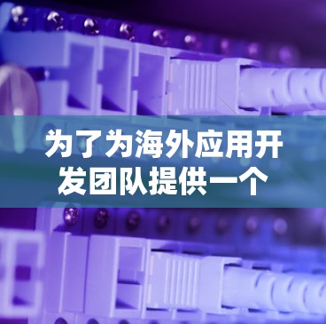 为了为海外应用开发团队提供一个高效的访问加速解决方案，以下是一些关键步骤和建议