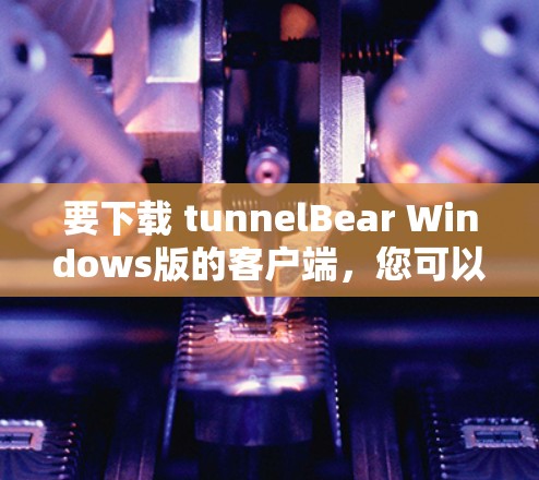 要下载 tunnelBear Windows版的客户端，您可以按照以下步骤进行
