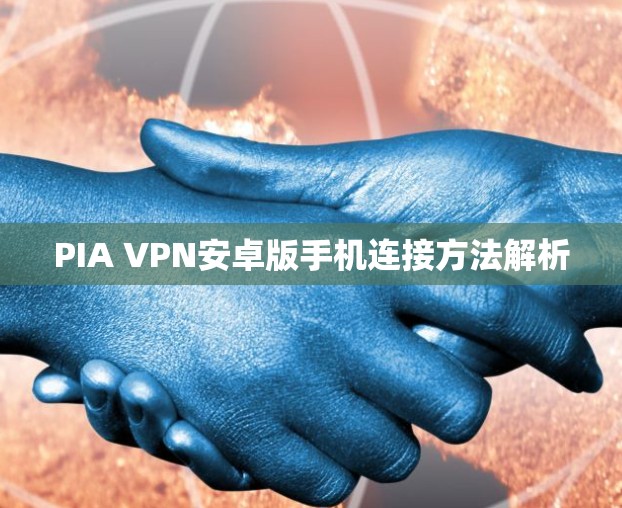 PIA VPN安卓版手机连接方法解析