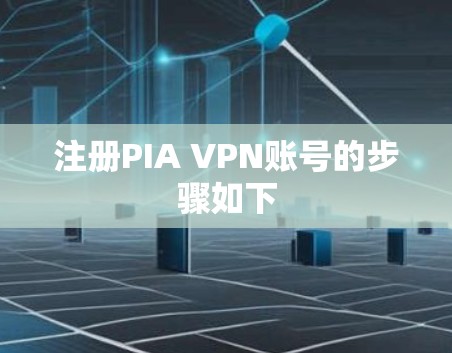 注册PIA VPN账号的步骤如下