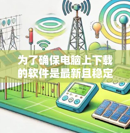 为了确保电脑上下载的软件是最新且稳定的，可以按照以下步骤进行