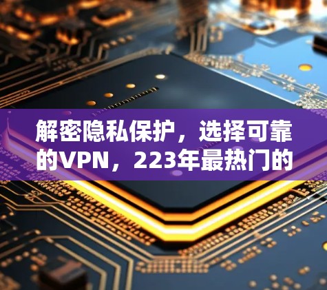 解密隐私保护，选择可靠的VPN，223年最热门的隐私VPN推荐